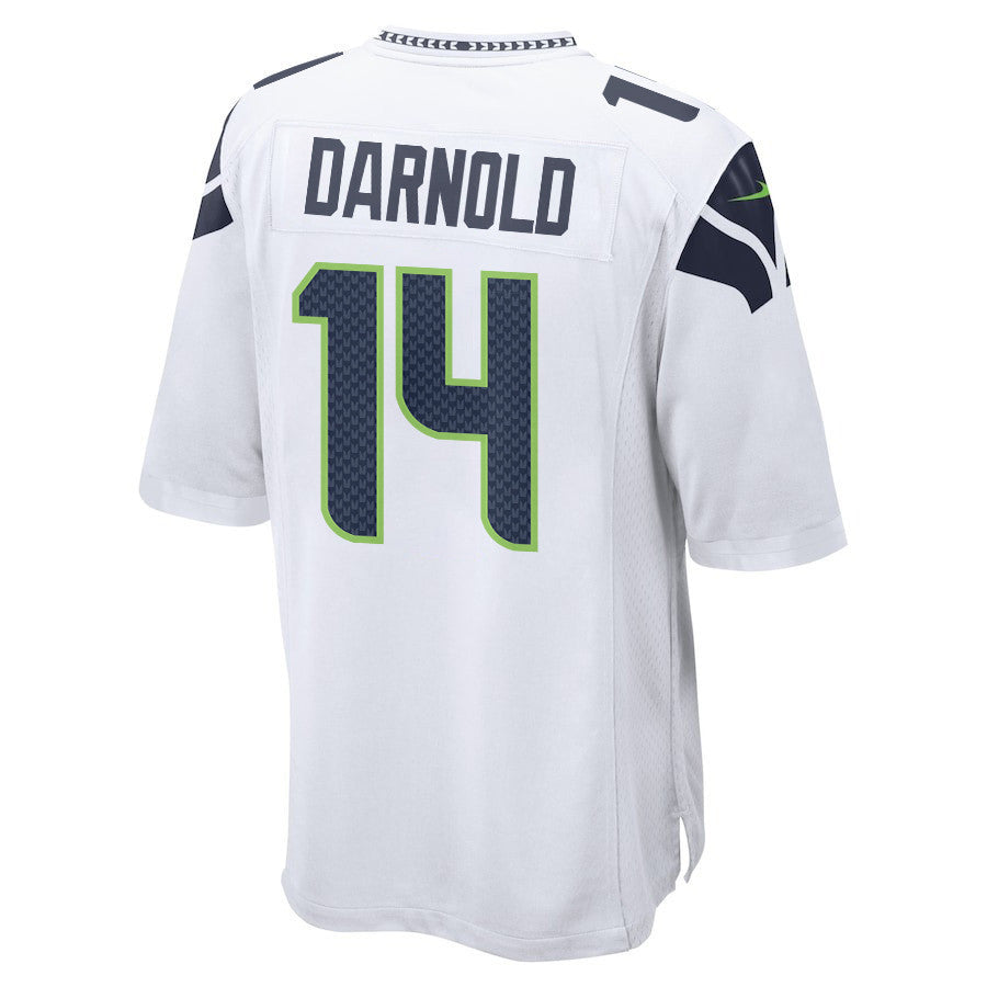 Sam Darnold 14 Seattle Seahawks Game Jersey - White, Men Jersey