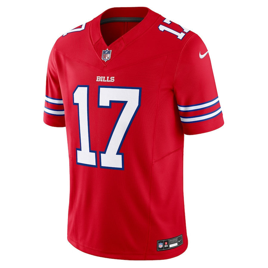 Josh Allen 17 Buffalo Bills Vapor F.U.S.E. Limited Jersey - Red, Men Jersey