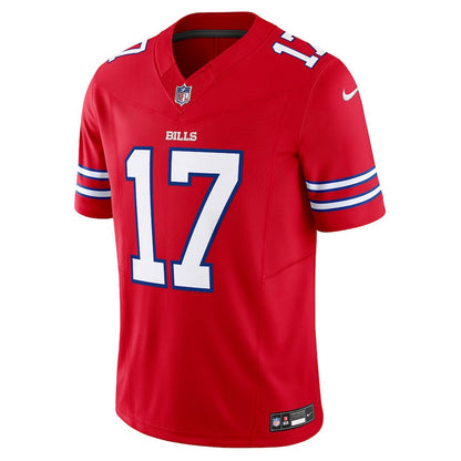 Josh Allen 17 Buffalo Bills Vapor F.U.S.E. Limited Jersey - Red, Men Jersey