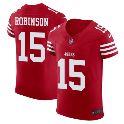 Demarcus Robinson 15 San Francisco 49ers Vapor F.U.S.E. Elite Jersey - Scarlet