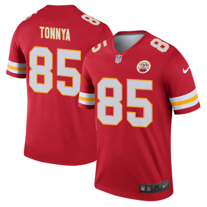 Robert Tonnya 85 Kansas City Chiefs Legend Performance Top - Red, Men Jersey