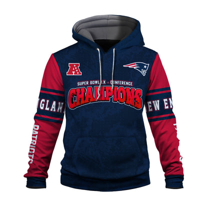 New England Patriots Championship Glow Edition Hoodie