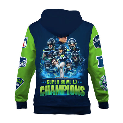 Seattle Seahawks The "Champion Spirit" Hoodie