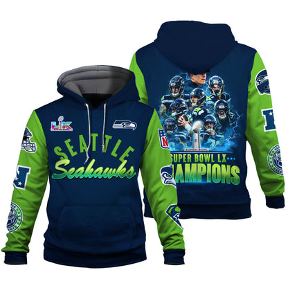 Seattle Seahawks The "Champion Spirit" Hoodie