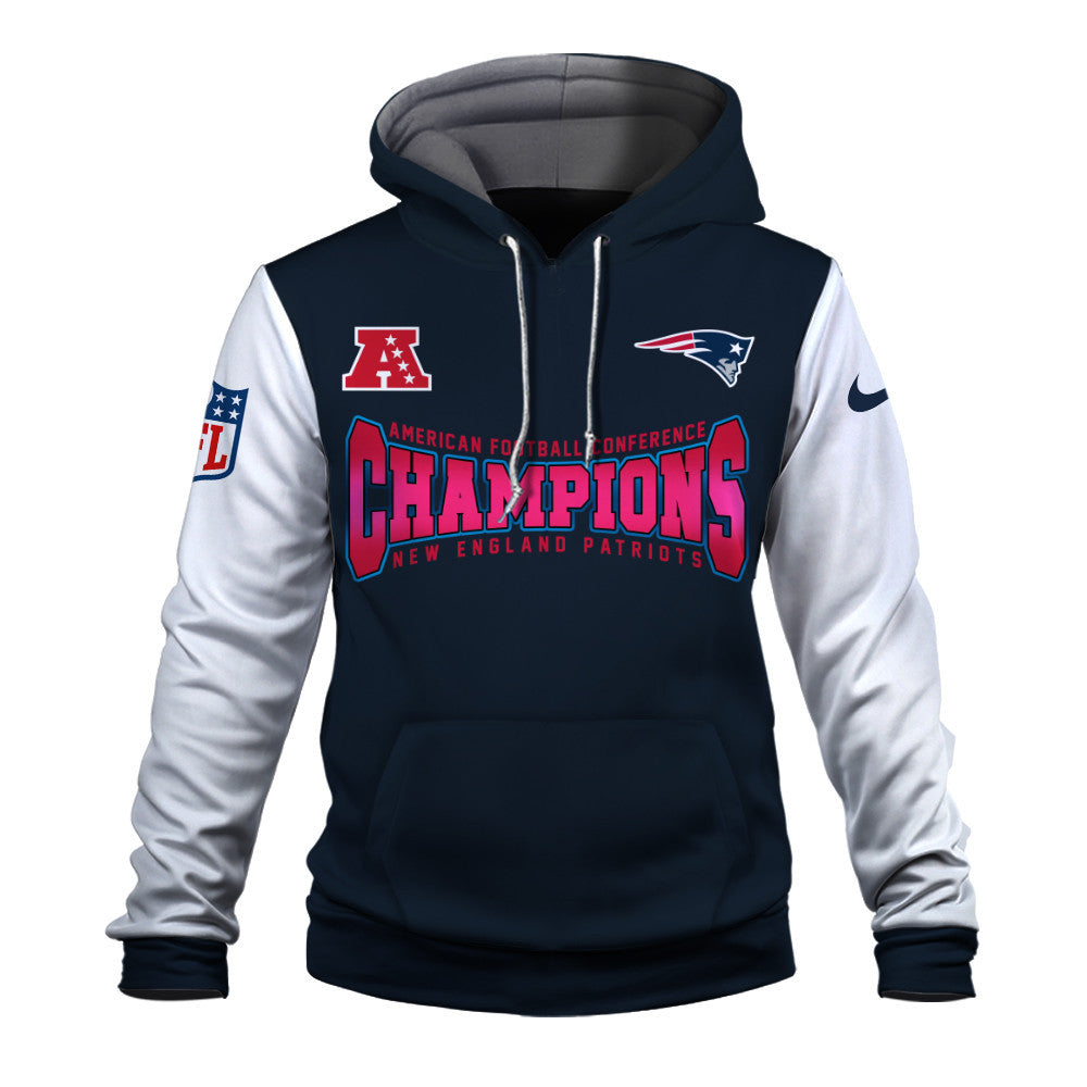 New England Patriots Crowned Kings Of The AFC Hoodie