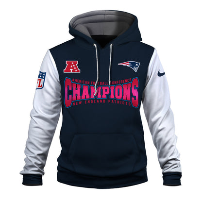 New England Patriots Crowned Kings Of The AFC Hoodie