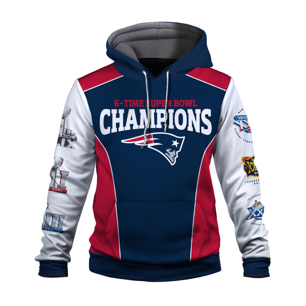 New England Patriots The Pinnacle Of Sports Mascot Art Hoodie