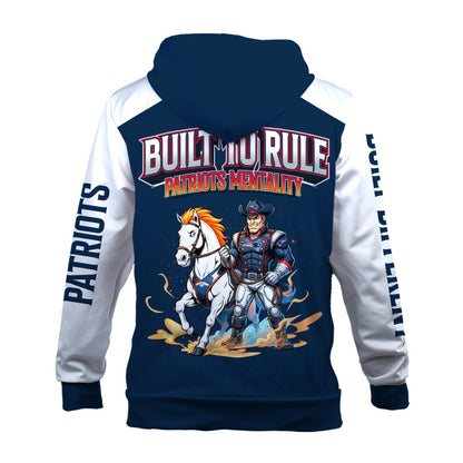 New England Patriots Built The Rule Zip Hoodie