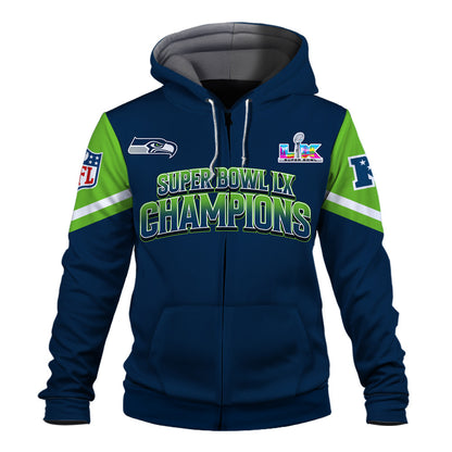Seattle Seahawks "The Boss" Zip Hoodie