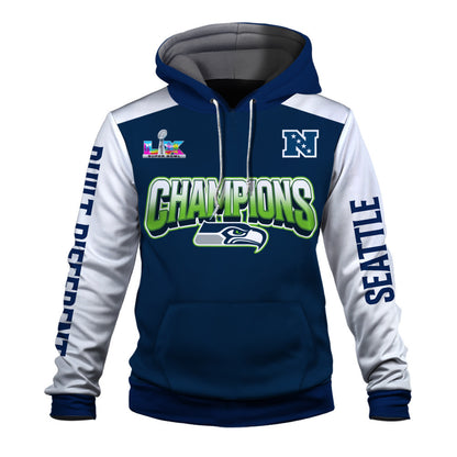 Seattle Seahawks Built The Rule Hoodie