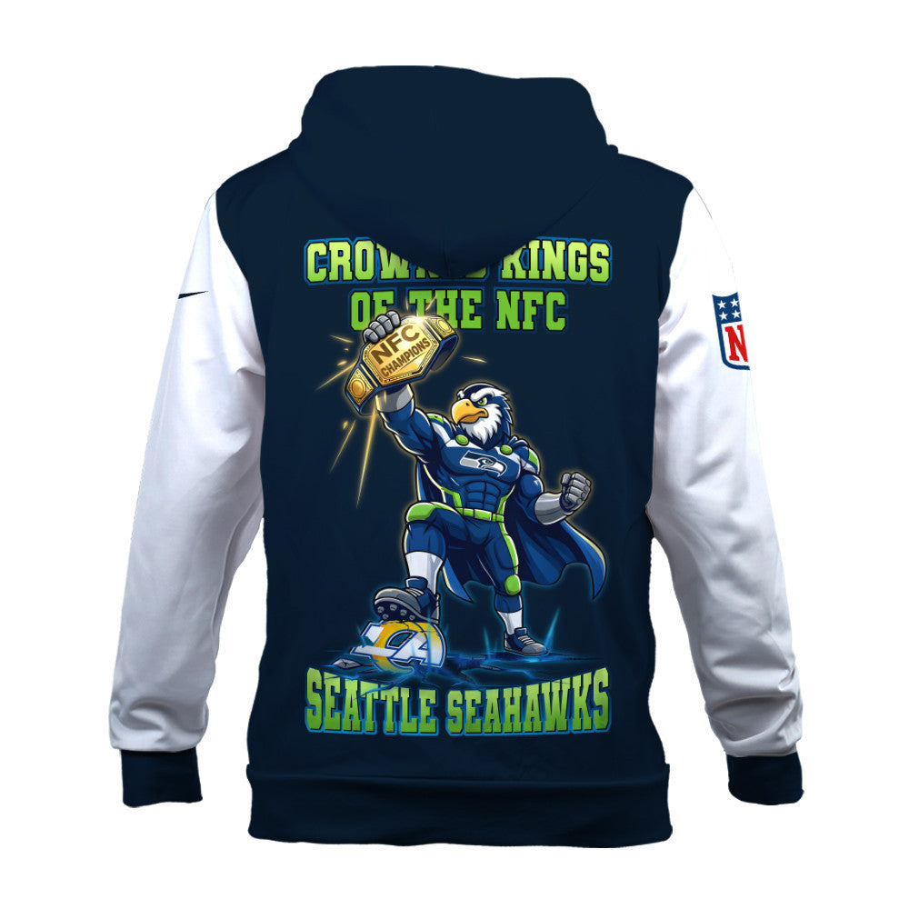 Seattle Seahawks Crowned Kings Of The NFC Hoodie