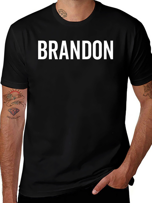 Brandon T-Shirt - Classic Crew Neck Tee