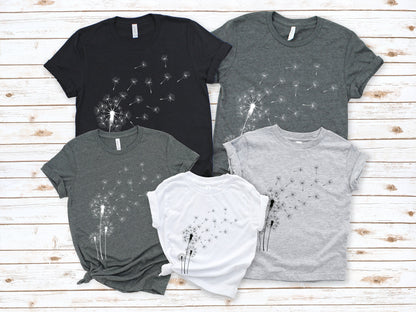 Dandelion Shirt: Women's Inspirational Flower Tee