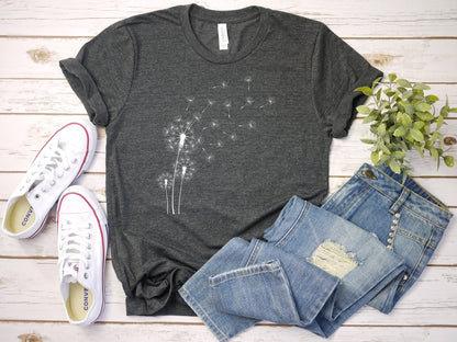 Dandelion Shirt: Women's Inspirational Flower Tee