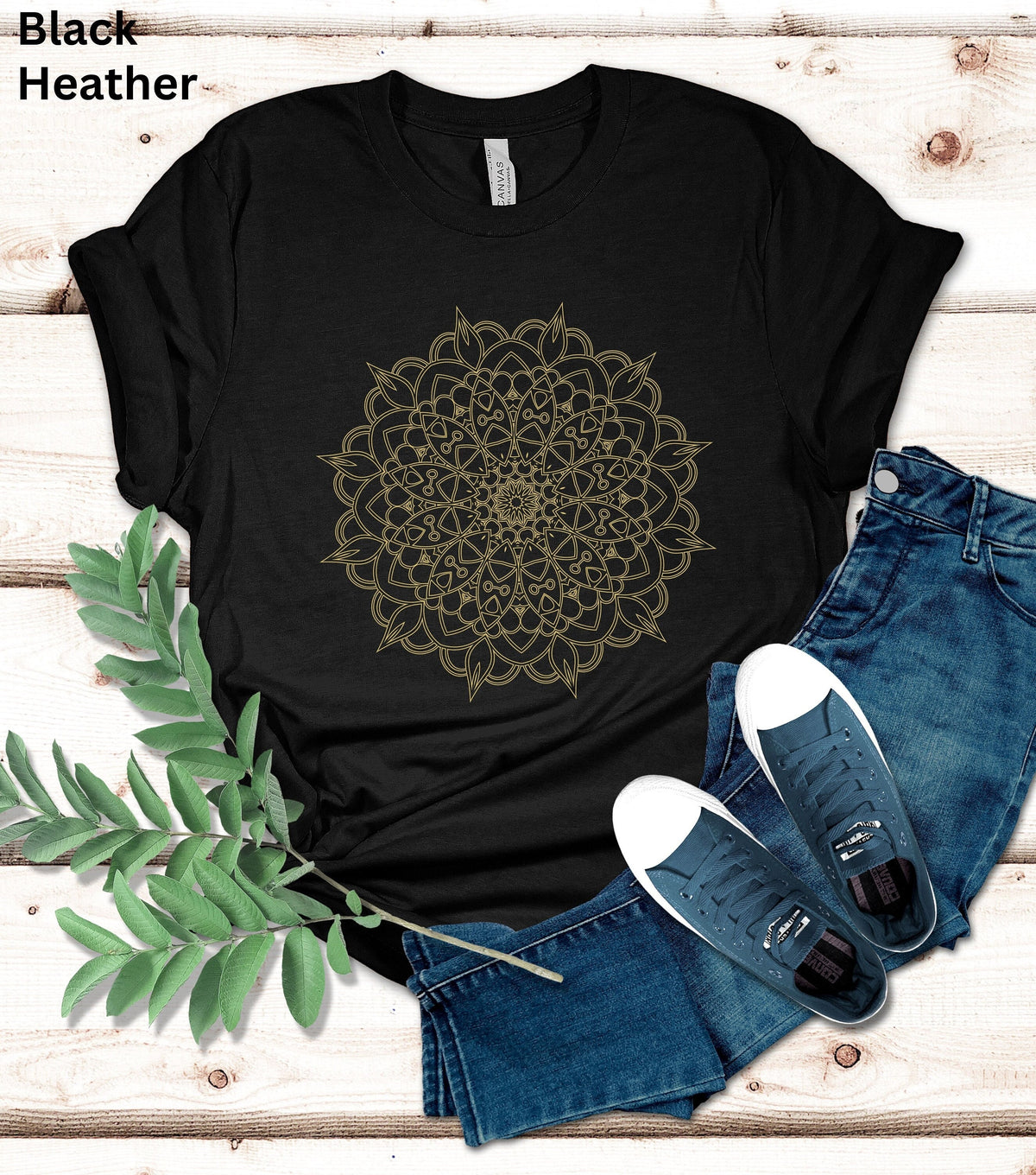 Boho Mandala Shirt, Mandala T-Shirt, Cute Spring Shirt, Cute Shirt for Woman, Cute Mandala Shirt, New Age tee, Boho t-shirt
