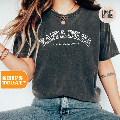 Kappa Delta Greek Mom Comfort Colors Sorority T-shirt | Kay Dee Sorority Mom Gifts | Mother Day Shirt | Trendy Mom Tees