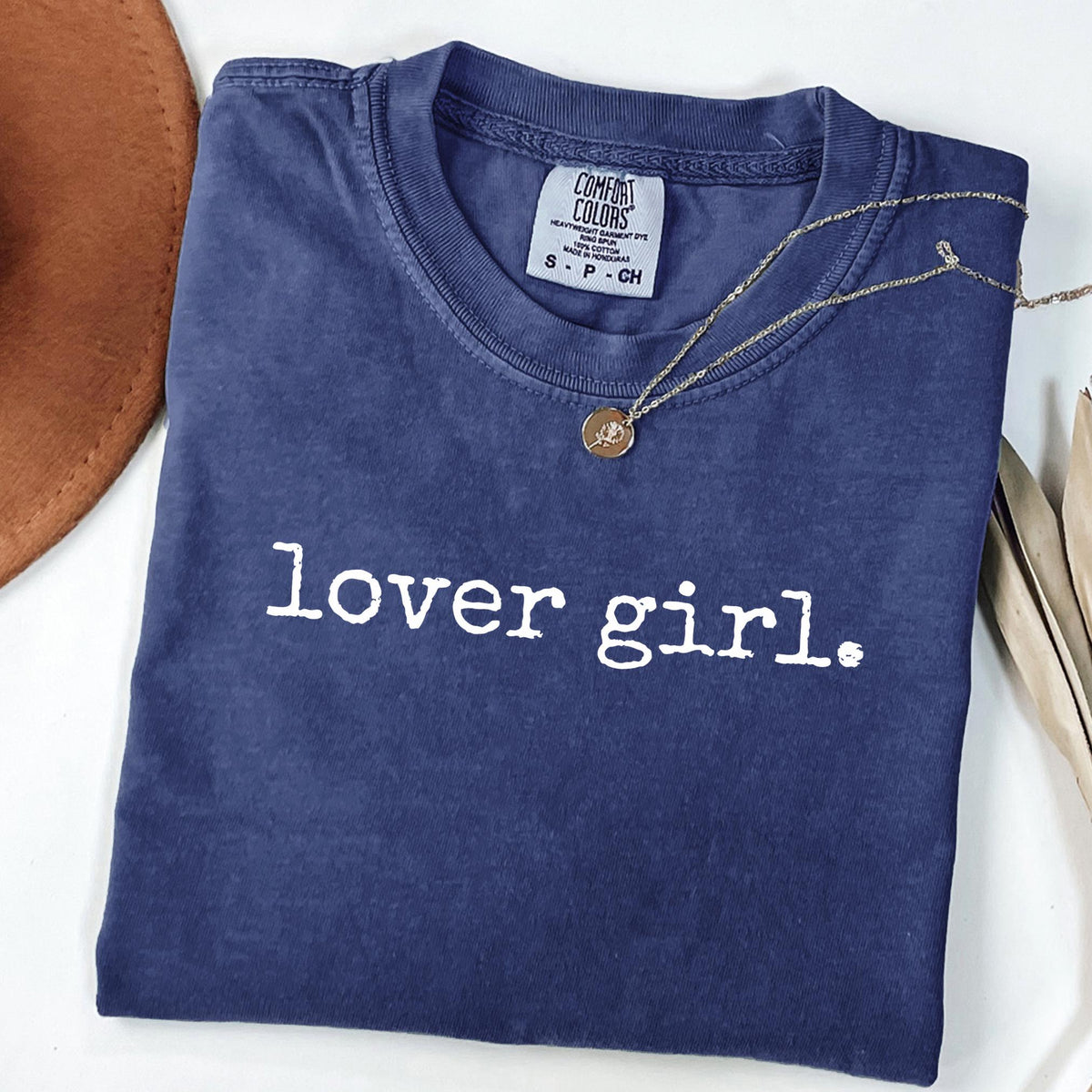 Trendy Comfort Colors Girly T-Shirt: Lover Girl Soft Girl Aesthetic Tee For Women Valentines Day Shirt