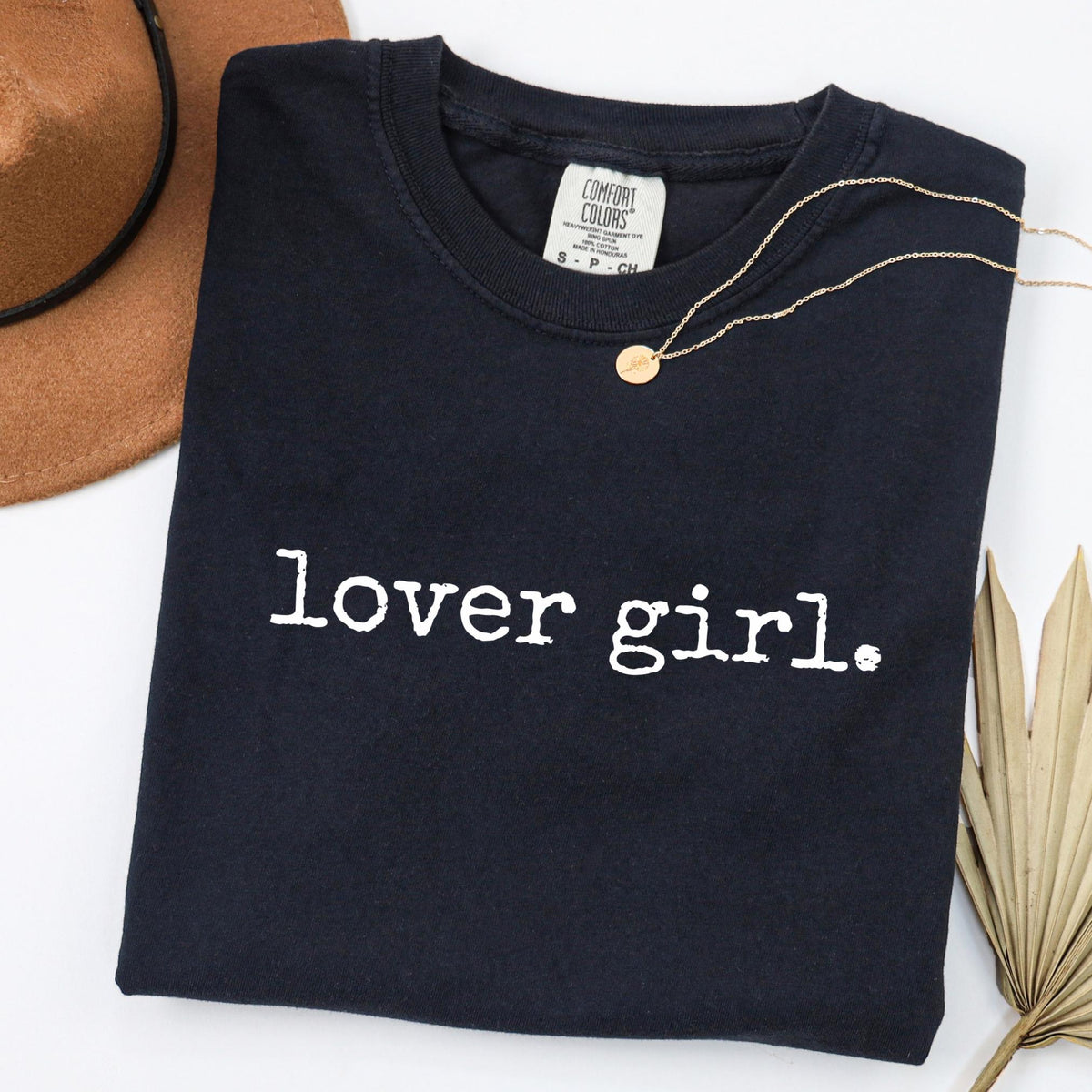 Trendy Comfort Colors Girly T-Shirt: Lover Girl Soft Girl Aesthetic Tee For Women Valentines Day Shirt