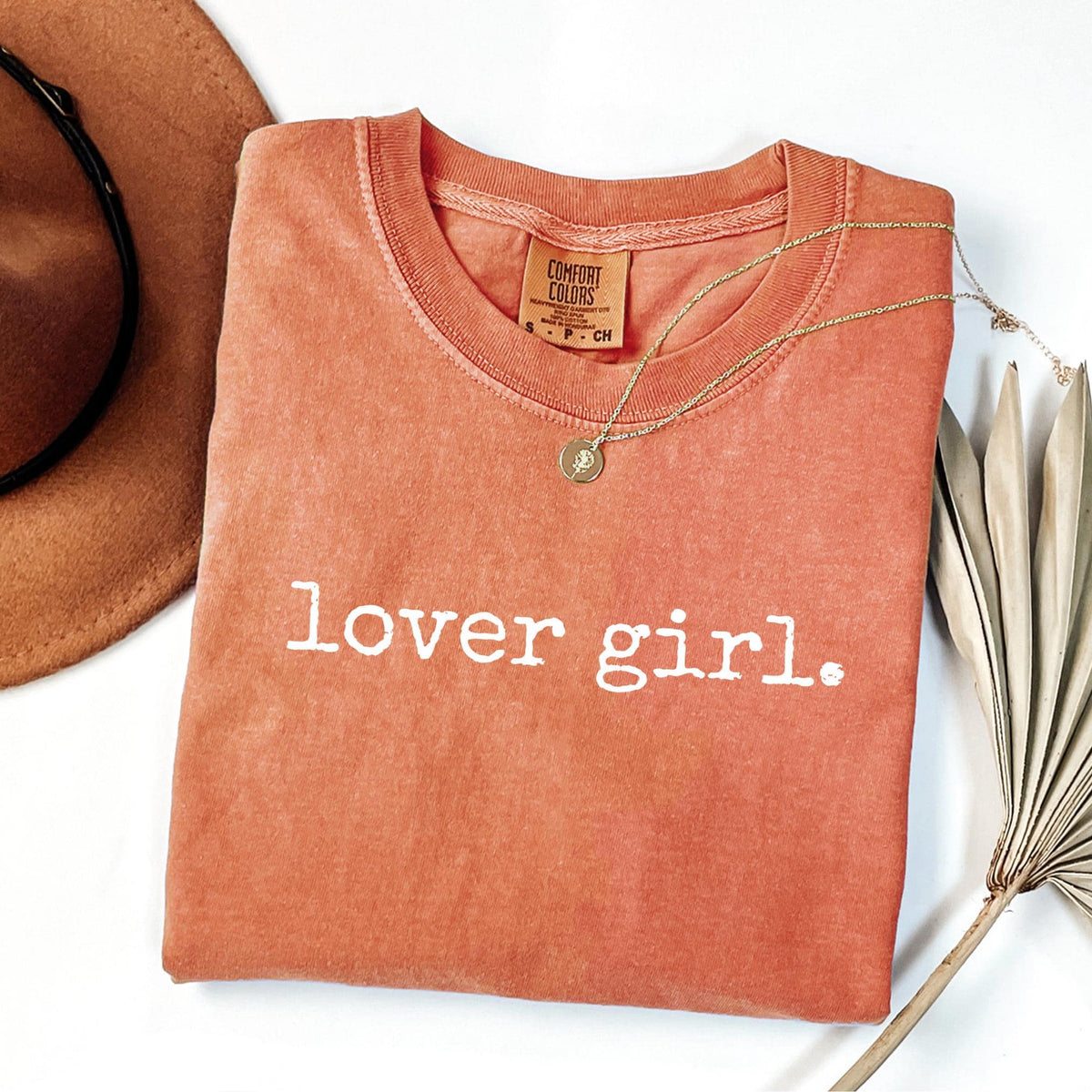 Trendy Comfort Colors Girly T-Shirt: Lover Girl Soft Girl Aesthetic Tee For Women Valentines Day Shirt