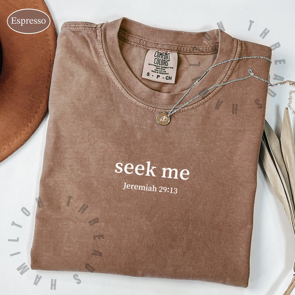 Jeremiah 29:13 Christian Shirt, Minimal Seek The Lord T-shirt, Jesus Mom Shirt, Comfort Colors Trendy Religious Tee For Women and Teens