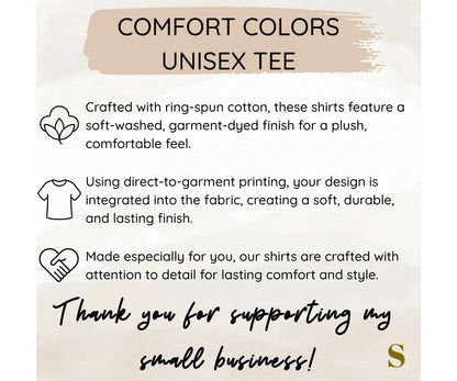 Comfort Colors® Floral Butterfly Shirt, Animal Lover Tee, Butterfly T Shirts, Trendy Tee, Gift for Her, Butterfly Lover T-Shirt, Flower Tee