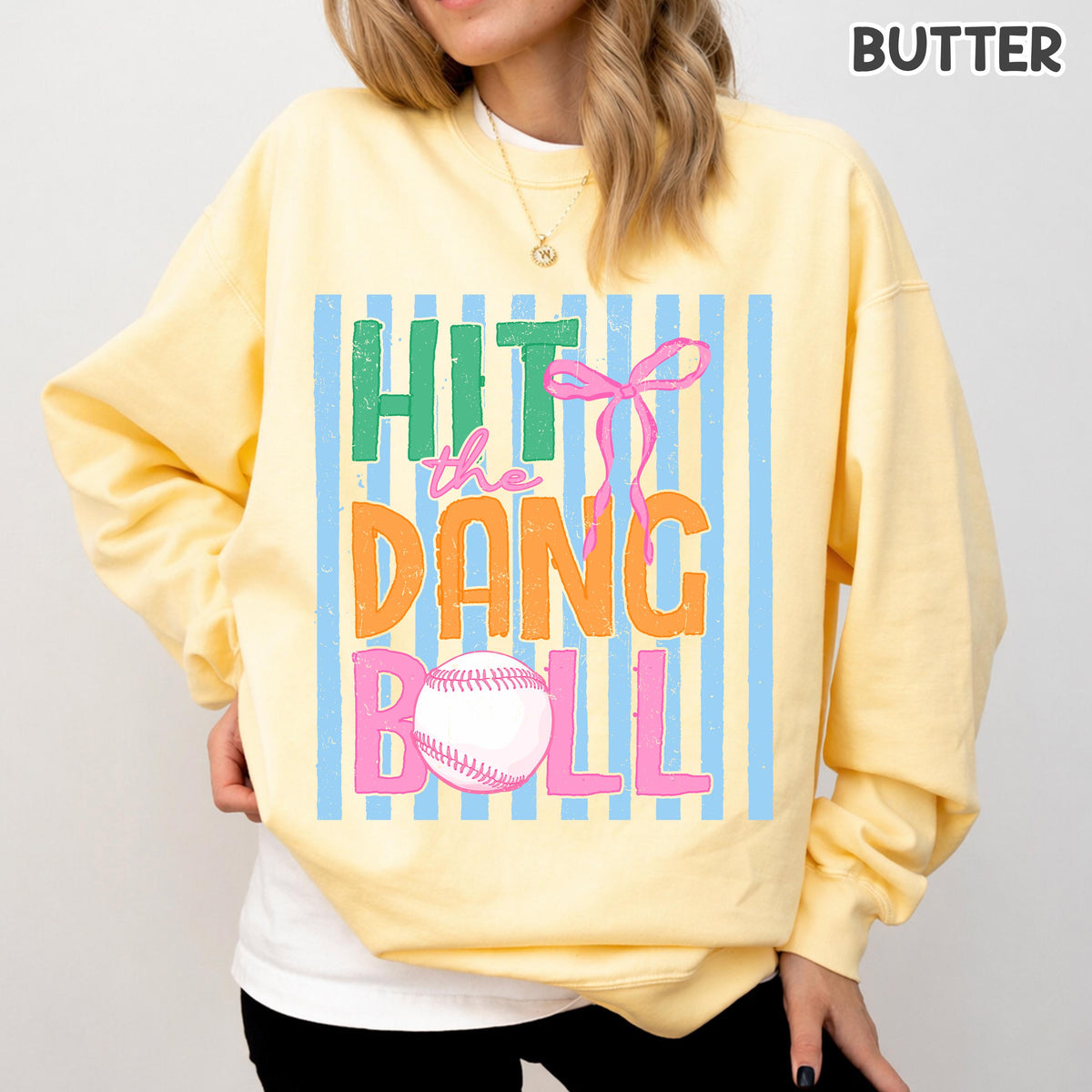 Comfort Colors® Hit the Dang Ball Shirt, Trendy Baseball Tee, Womens Sports Tee, Women's Baseball Shirt, Baseball Mom Shirt, Game Day Tee