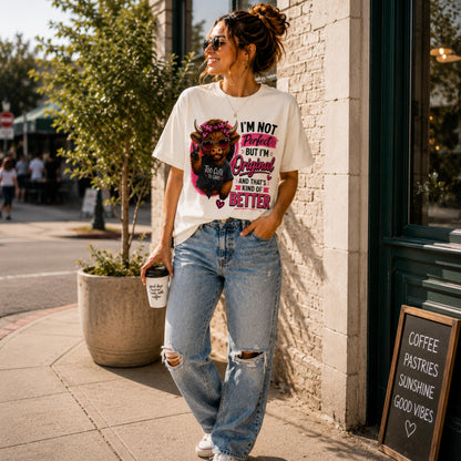 Funny Highland Cow T-Shirt for Women | Cute Cowgirl Graphic Tee, Western Pink Shirt, Trendy Country Girl Tee