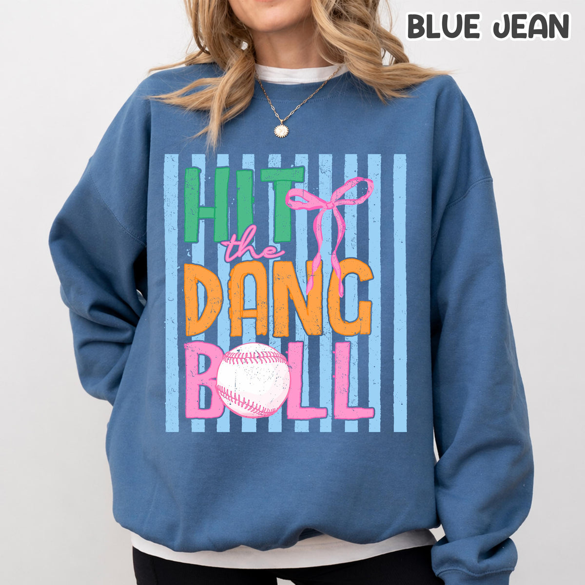 Comfort Colors® Hit the Dang Ball Shirt, Trendy Baseball Tee, Womens Sports Tee, Women's Baseball Shirt, Baseball Mom Shirt, Game Day Tee
