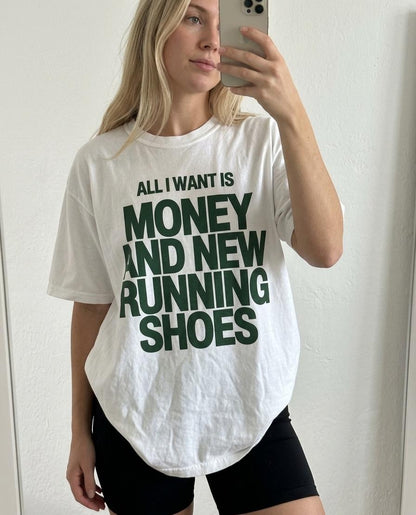 Running Lover Meme Fitness Tee | Funny Marathon Shirt For Women Exercise Oversized Trendy T-Shirt For Men Cardio Workout Humor Gift  T Shirt