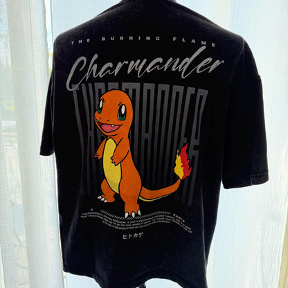 Starter 151 Pocket Monster T-shirt Custom Printed Uni-Sex Men and Women Trendy Top