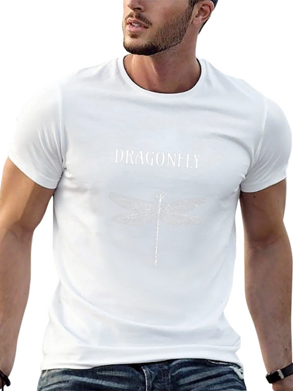 Dragonfly Graphic Print T-Shirt