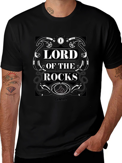 Lord of the Rocks Graphic T-Shirt - Black