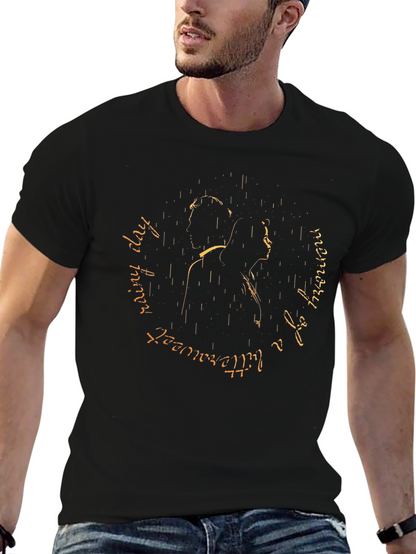 Bittersweet Memory Rainy Day Graphic T-Shirt