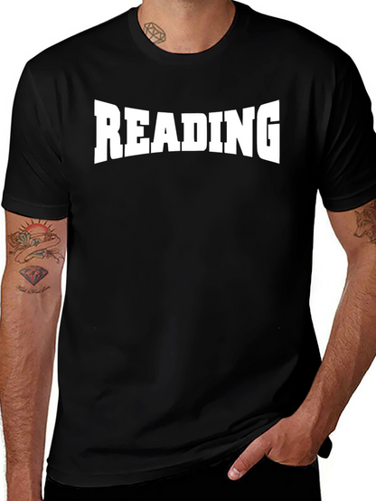 Reading T-Shirt Novelty Text Tee