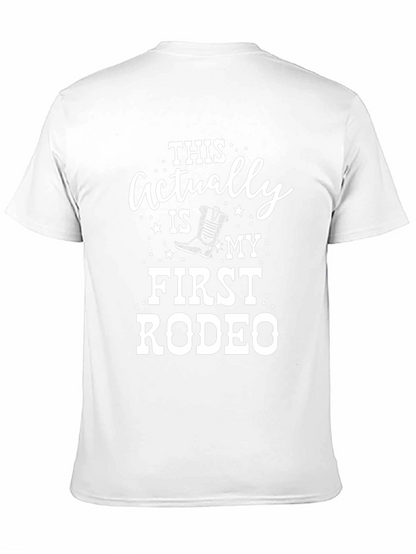 Funny First Rodeo Graphic Tee
