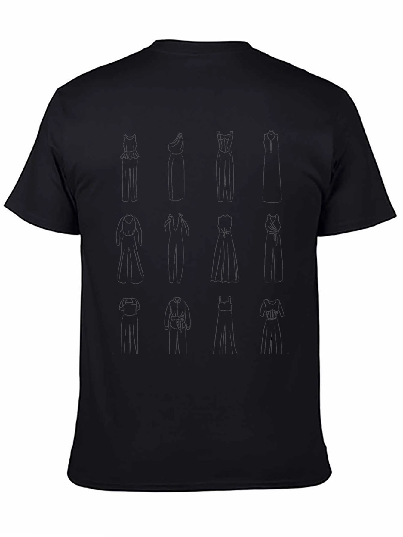 Novelty Dresses T-Shirt Unique Design