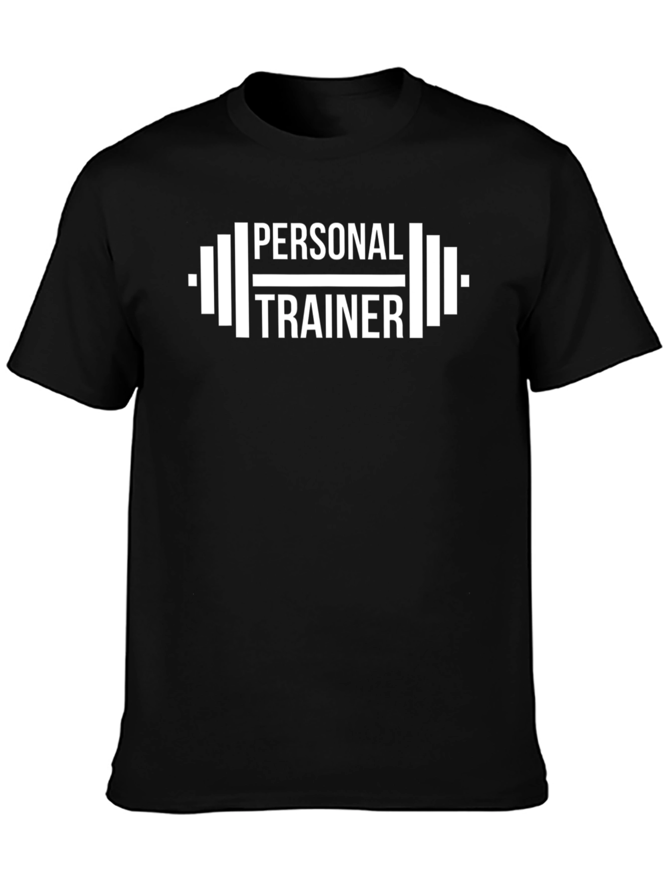 Personal Trainer Black Graphic T-Shirt