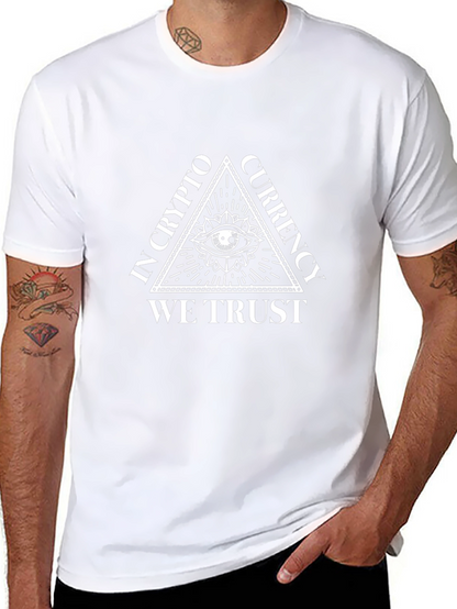 Crypto Currency T-Shirt: In Crypto We Trust Tee