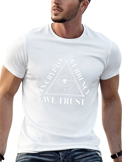 Crypto Currency T-Shirt: In Crypto We Trust Tee