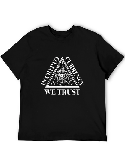 Crypto Currency T-Shirt: In Crypto We Trust Tee