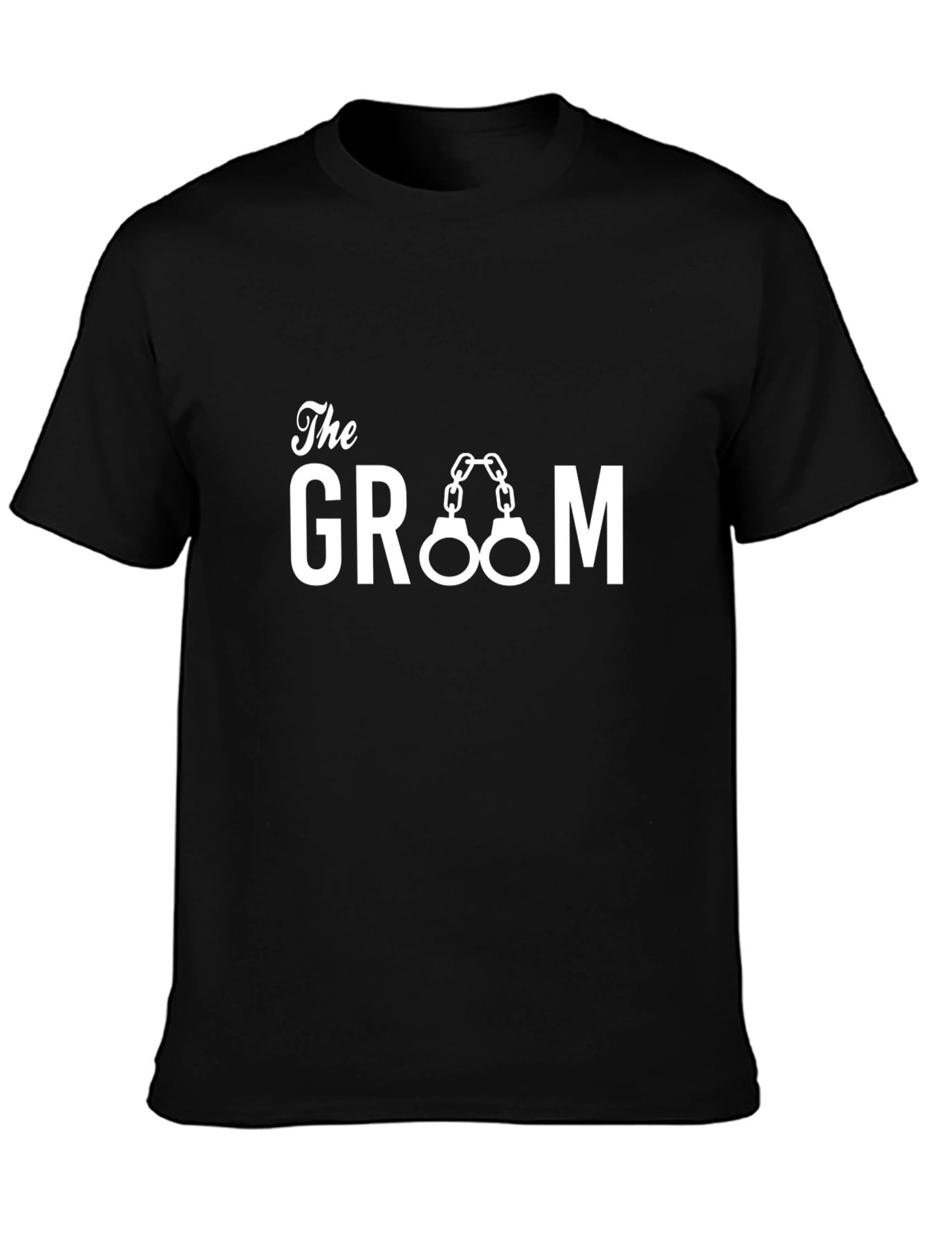The Groom Handcuffed Graphic T-Shirt