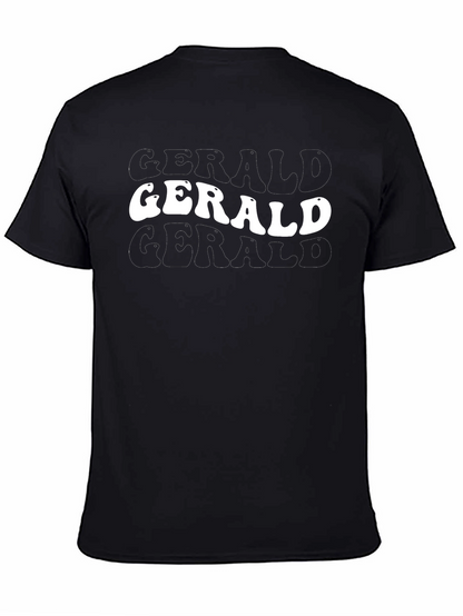 Retro Gerald Stacked T-Shirt - Classic Cool